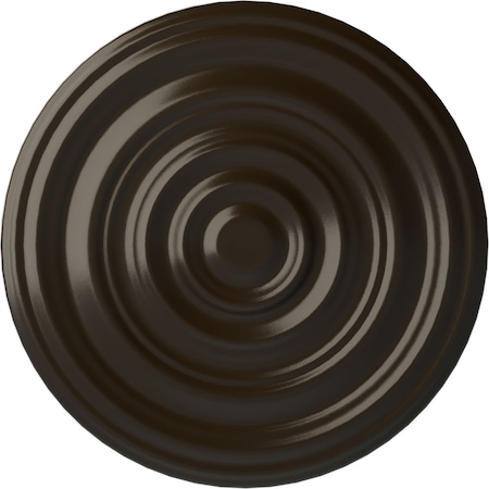 Ekena Millwork Carton Smooth Ceiling Medallion (Fits Canopies up to 9 1/8"), 29 1/8"OD x 1 1/2"P, Stone Hearth CM29CASHF